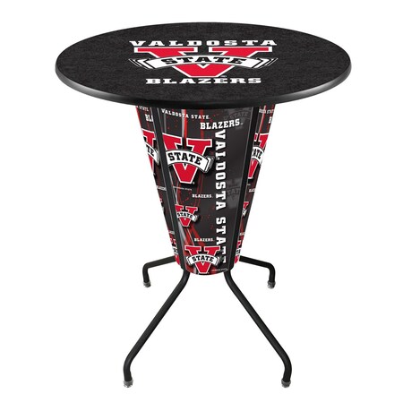 Holland Bar Stool Co Lighted 42" Black Valdosta State Pub Table L218B42ValdSt36RValdSt